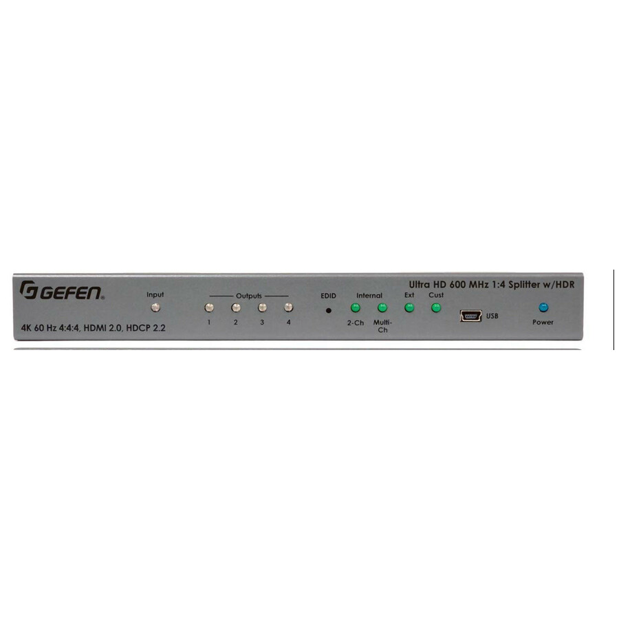 Gefen Ultra HD 600 MHz 1:4 Splitter for HDMI w/ HDR
