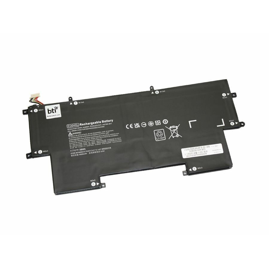 BTI 828226-005-BTI 7.7V 38WHR LI-ION BATTERY 827927-1B1, 827927-1C1, 828226-005, EO04038XL-PL, EO04XL, HSTNN-IB7I