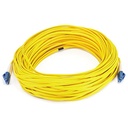 Monoprice Fiber Optic Cable, LC/LC, Single Mode, Duplex - 30 meter (9/125 Type) - Yellow
