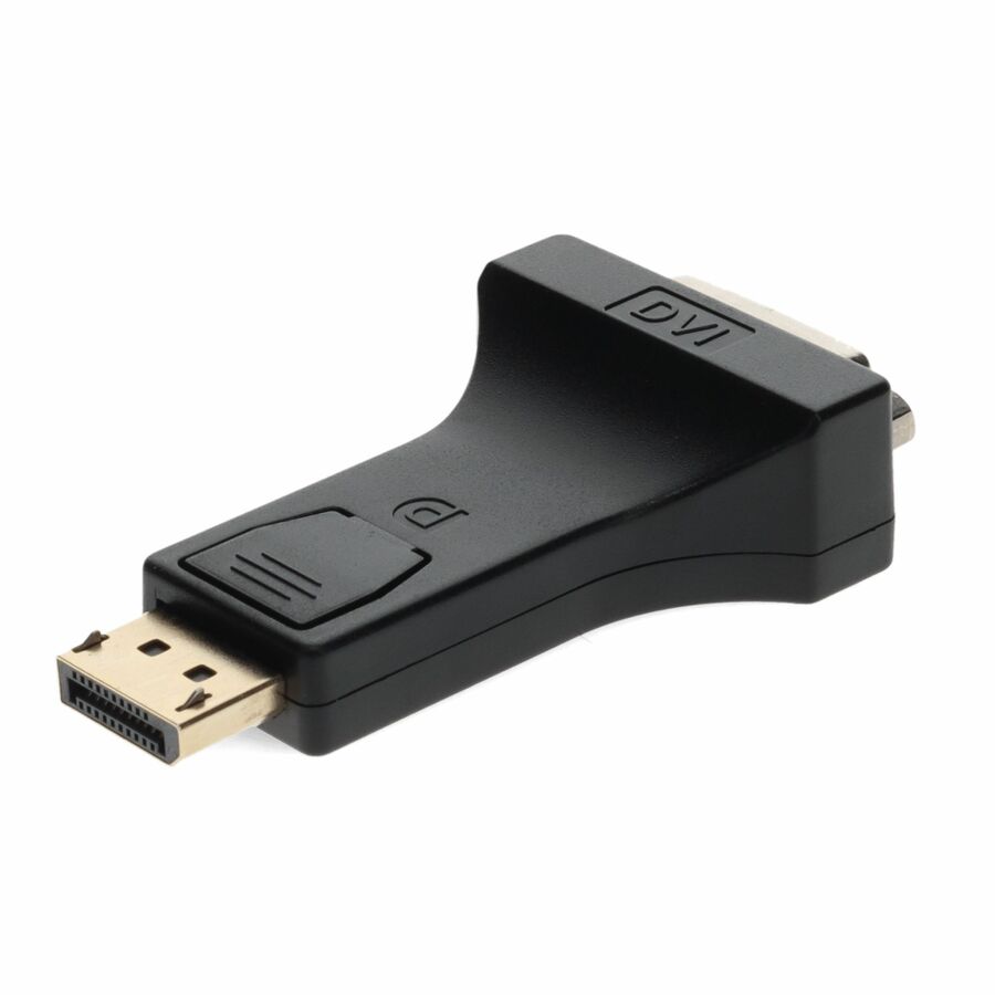 5PK DisplayPort 1.2 Male to DVI-I (29 pin) Female Black Adapters Which Requires DP++ For Resolution Up to 2560x1600 (WQXGA)