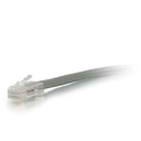 C2G-1ft Cat5e Non-Booted Unshielded (UTP) Network Patch Cable - Gray