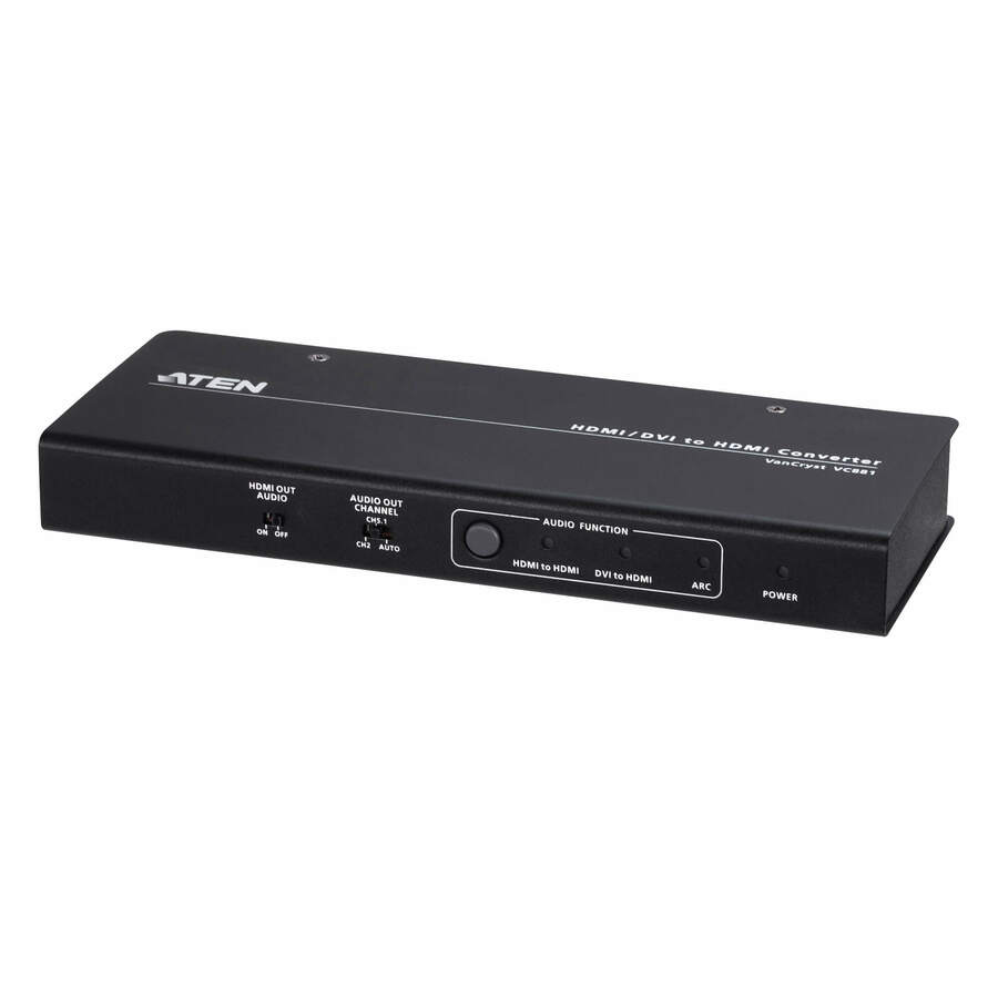 ATEN 4K HDMI/DVI to HDMI Converter with Audio De-Embedder