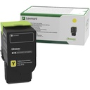 Lexmark Unison Original Standard Yield Laser Toner Cartridge - Yellow - 1 Each - 1000 Pages