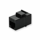 AddOn RJ-45 (Female) to RJ-45 (Female) Black Cat5e UTP Copper Connector