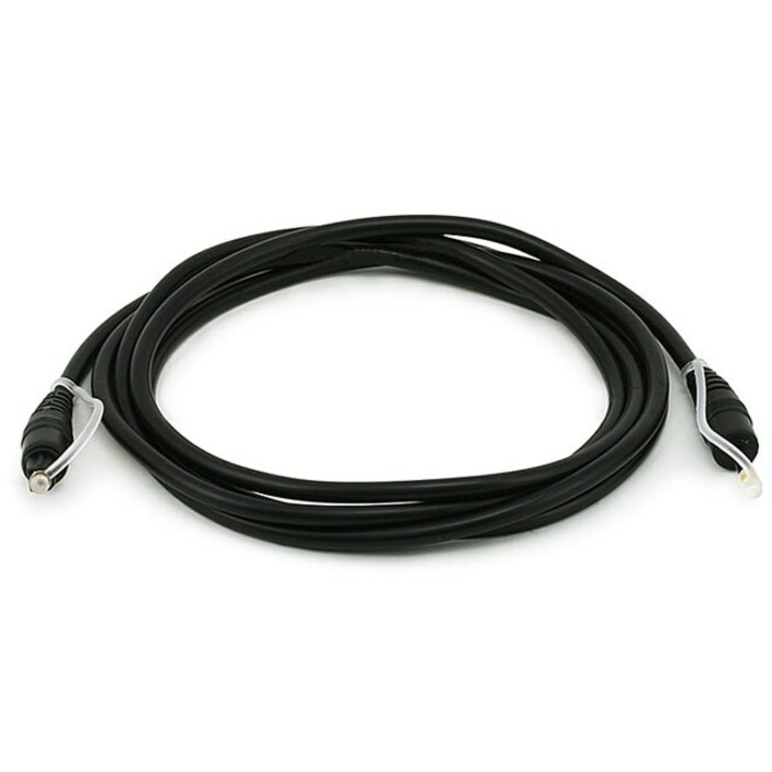 Monoprice 6ft Optical Toslink to Mini Toslink M/M 5.0mm OD Molded Cable