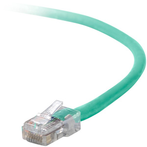 Belkin Cat5e Patch Cable - RJ-45 Male - RJ-45 Male - 12" - Green