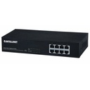 Intellinet Network Solutions 8-Port Fast Ethernet PoE+ Switch, 140 Watt Power Budget, Desktop