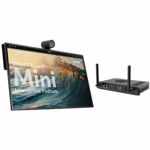 SMART Board Mini 727, Interactive Podium with iQ Appliance, AM60 - Bundle