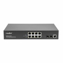 Rocstor SolidConnect SCM8 8-Port PoE+ Gigabit Managed Switch with 2 SFP Ports (Y10S009-B1)