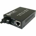 ENET 1x 10/100/1000Base-T RJ45 to 1x SC Duplex 1000Base-FX 1310nm Multimode Fiber SC Connector 2km Media Converter Stand-Alone - Power Supply Included; Chassis/Rack Mountable