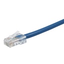 Monoprice ZEROboot Series Cat6 24AWG UTP Ethernet Network Cable, 50ft Blue