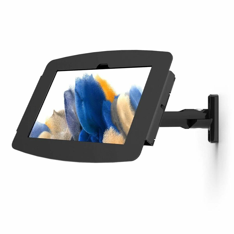 Compulocks Galaxy Tab A8 10.5" Space Enclosure Swing Wall Mount Black