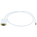 Monoprice 3ft 32AWG Mini DisplayPort to VGA Cable - White