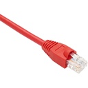 Unirise Cat.6 Patch Network Cable - 50 ft Category 6 Network Cable for Network Device - First End: 1 x RJ-45 Network - Male - Second End: 1 x RJ-45 Network - Male - Patch Cable - Shielding - Red