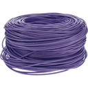 AddOn 1000ft Non-Terminated Purple CAT 6 Shielded PVC Bulk Cable