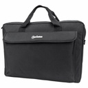 London Laptop Bag 17.3" , Top Loader, Black, LOW COST, Accessories Pocket, Shoulder Strap (removable), Notebook Case, Three Year Warranty