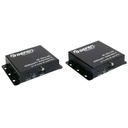 Gefen 4K Ultra HD HDBaseT Extender, 130ft/40m HDMI & Bi-Directional IR, 12-bit Deep Color, HDR, Dolby Atmos, HDCP 2.2, 7.1 LPCM