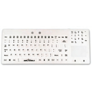 Seal Shield Glow Series Silicone Backlit Keyboard W/ Touchpad