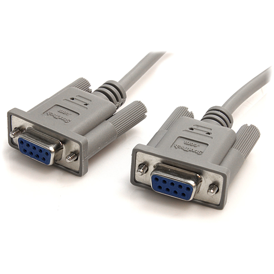 StarTech Serial Null modem cable - DB-9 (F) - DB-9 (F) - 3 m