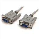 StarTech Serial Null modem cable - DB-9 (F) - DB-9 (F) - 3 m