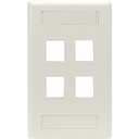 Black Box GigaStation2 1 Socket Network Faceplate