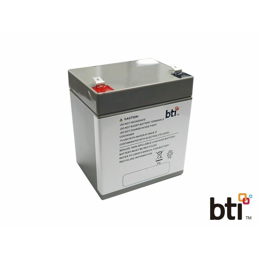 BTI APCRBCV211-BTI 12V 5AH 1-CELL SEALED LEAD ACID BATTERY FOR APC BACKUPS BVN650M1, BVN650M1-CA