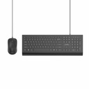 Rocstor Premium CK1 Wired USB Keyboard Mouse Combo Set
