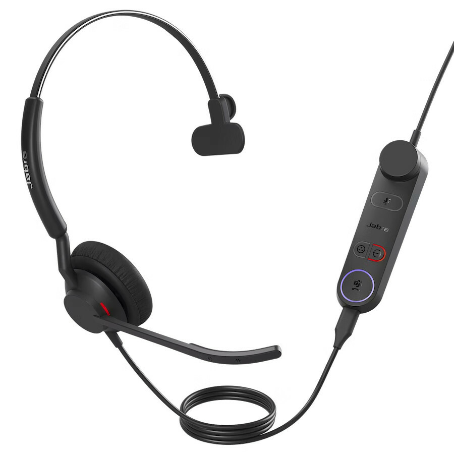 Jabra Engage 50 II Headset - Mono - USB Type A - Wired - 50 Hz to 20 kHz - On-ear - Monaural - Ear-cup - MEMS Technology Microphone