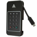 Apricorn Aegis NVX 2 TB Portable Rugged Solid State Drive - 2.5" External - TAA Compliant