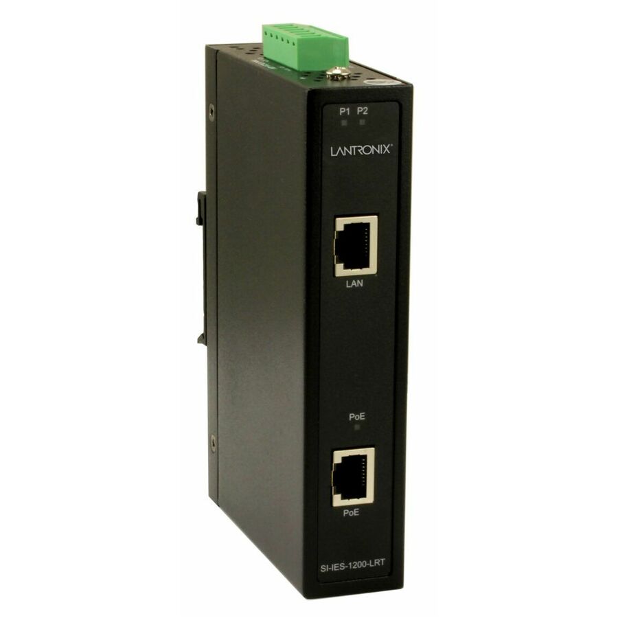 Lantronix Unmanaged Hardened PoE+ Injector