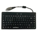 Seal Shield Silk Mini Glow Waterproof Silicone Backlit Keyboard - Cable Connectivity - USB Interface - English (US) - PC - Black