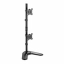 Rocstor ErgoReach Mounting Pole for Monitor - Black - Vertical