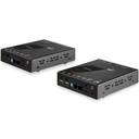 StarTech HDMI KVM Extender over IP Network, 4K 30Hz HDMI and USB over LAN or Cat5e/Cat6 Ethernet (100m/330ft), Remote KVM Console, TAA