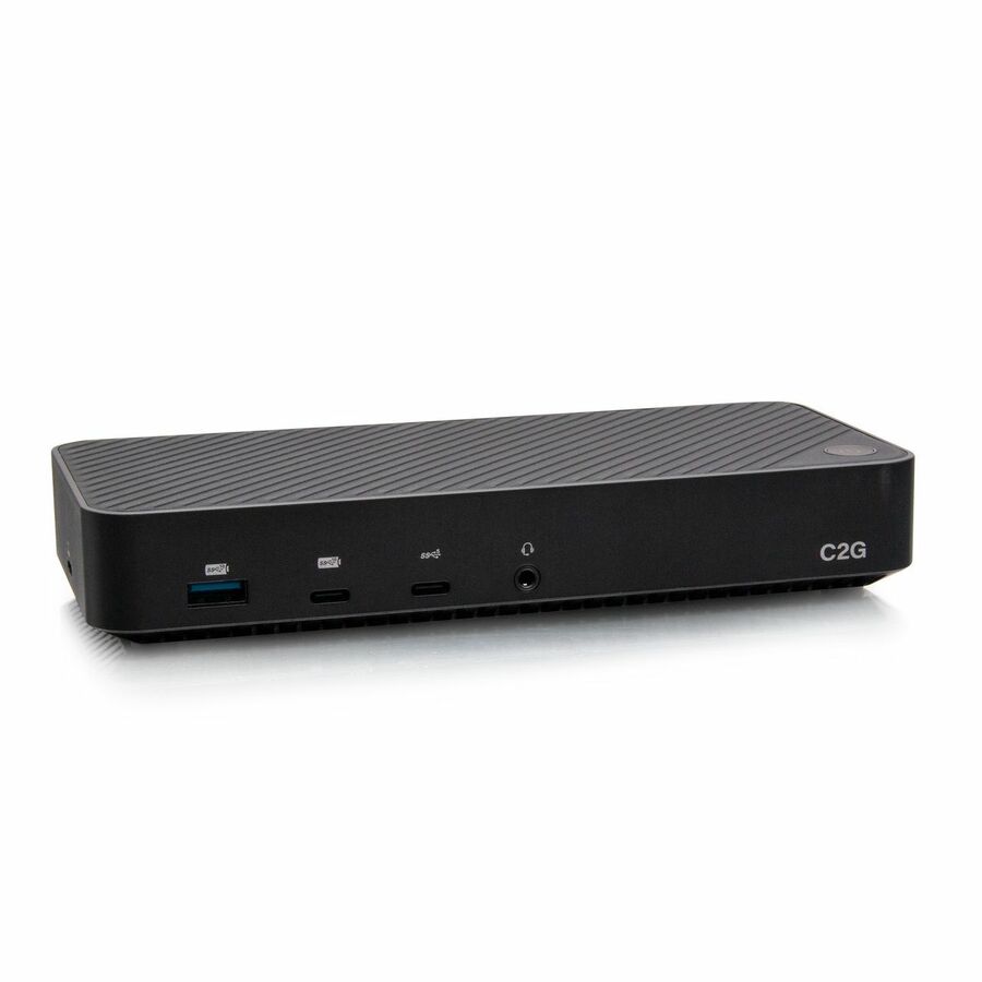C2G USB-C® 11-in-1 Hybrid DisplayLink and DP Alt Mode Triple 4K Docking Station