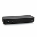 C2G USB-C® 11-in-1 Hybrid DisplayLink and DP Alt Mode Triple 4K Docking Station