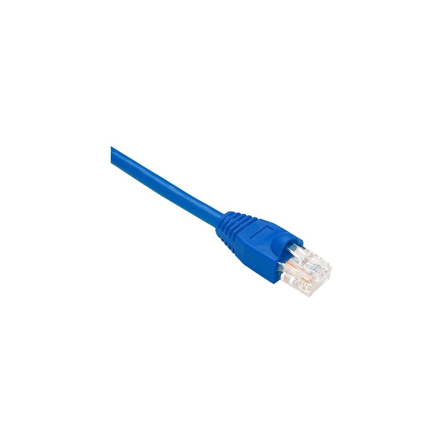 Unirise Cat.5e Patch Network Cable - 3 ft Category 5e Network Cable for Network Device - First End: 1 x RJ-45 Network - Male - Second End: 1 x RJ-45 Network - Male - Patch Cable - Blue