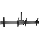 Chief Fusion 2x1 Menu Board Ceiling TV Mount - For 40-55 inch Displays - Tilt TV Mount - Black