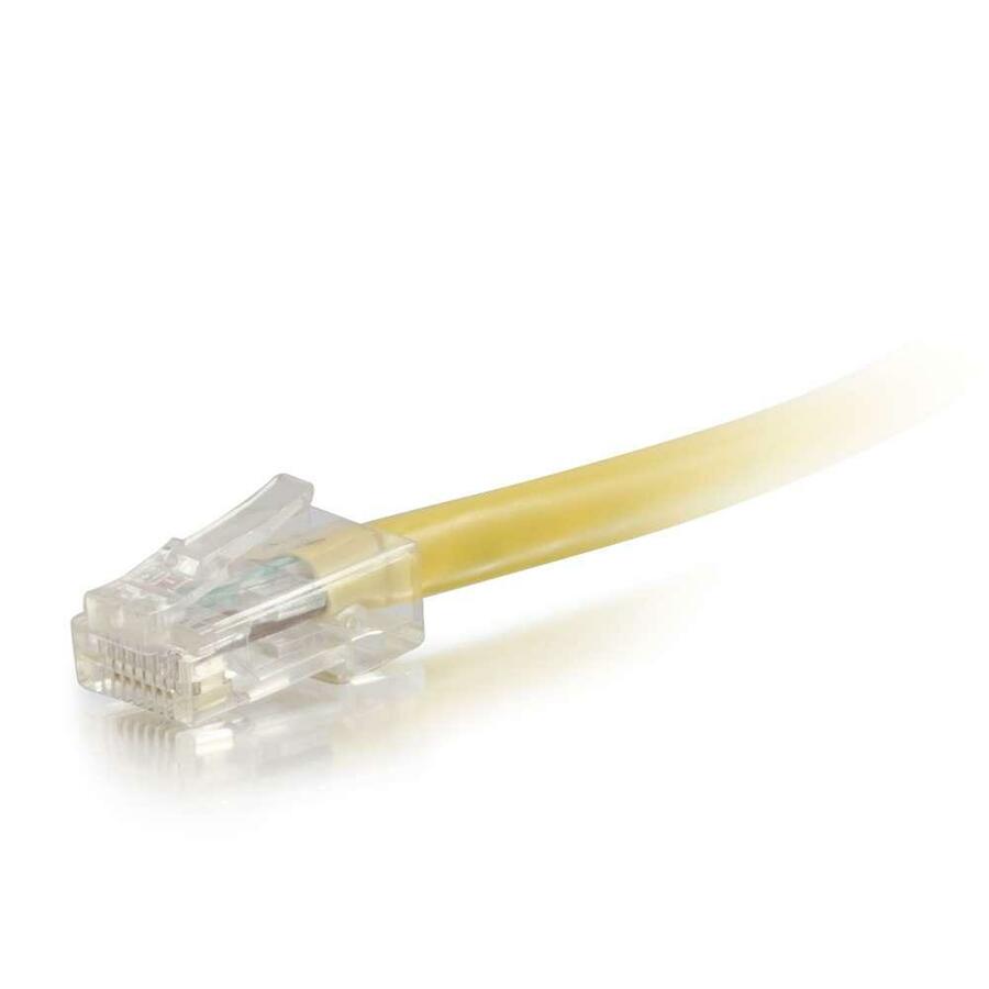 C2G-2ft Cat5e Non-Booted Unshielded (UTP) Network Patch Cable - Yellow