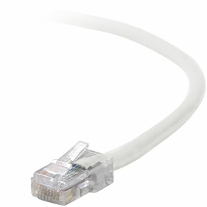 Belkin Cat5e Patch Cable - RJ-45 Male - RJ-45 Male - 3ft - White