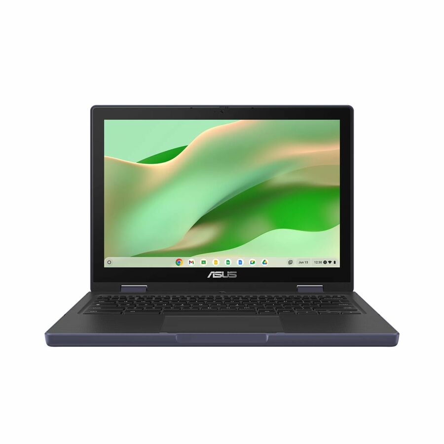 Asus Chromebook CR12 Flip CR1204FGA-YZ42T 12.2" Touchscreen Rugged Convertible 2 in 1 Chromebook - WUXGA - Intel N-Series N100 - 4 GB - 32 GB Flash Memory - Mineral Gray