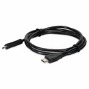 AddOn 5-Pack of 1m USB 3.1 (C) Male to Micro-USB 2.0 (B) Male Black Cables