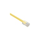 Unirise Cat.6 Patch UTP Network Cable - 4 ft Category 6 Network Cable for Network Device - First End: 1 x RJ-45 Network - Male - Second End: 1 x RJ-45 Network - Male - Patch Cable - Yellow