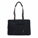 Francine Collection No.5 Classic Carrying Case (Tote) for 14" to 15" Notebook - Black
