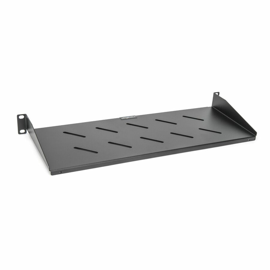 Rocstor 1U Rack Cabinet Universal Cantilever Vented Rack Mount Shelf - 7in