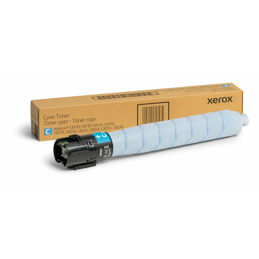 Xerox Genuine Xerox® AltaLink® C8100 Series Color Multifunction Printers? C8200 Series Color Multifunction Printers Cyan Toner Cartridge