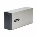 StarTech.com Thunderbolt 3 PCIe Expansion Chassis, Enclosure Box w/Dual PCI-E Slots, External PCIe Slots, 8K/4K Output Via TB3/DP 1.4, TAA - Thunderbolt 3 PCIe expansion chassis for Thunderbolt 3/4 laptops - External enclosure w/ dual PCI-E 3.0 Slots (up to 21.6Gbps per slot) - For video capture/Fiber/Ethernet cards - Toolless design and aluminum construction - 8K/4K via DP 1.4/TB3 ports