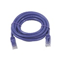 Monoprice FLEXboot Series Cat5e 24AWG UTP Ethernet Network Patch Cable, 7ft Purple