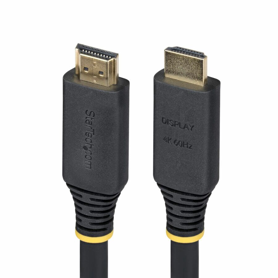 StarTech 35ft (10.6m) Active High Speed HDMI Cable, 4K 60Hz/1440p 144Hz, 18Gbps, UHD HDMI 2.0 Cord, TPE Jacket