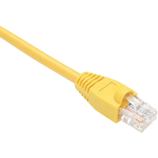 Unirise Cat.6 Patch Network Cable - 3 ft Category 6 Network Cable for Network Device - First End: 1 x RJ-45 Network - Male - Second End: 1 x RJ-45 Network - Male - Patch Cable - Yellow