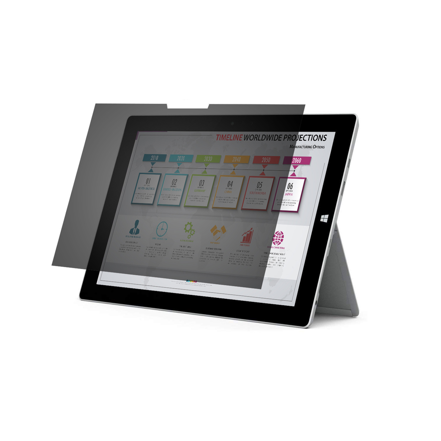 Rocstor PrivacyView™ Premium Privacy Filter for Microsoft® Surface® Pro 4/5/6/7 12.3 Tablet